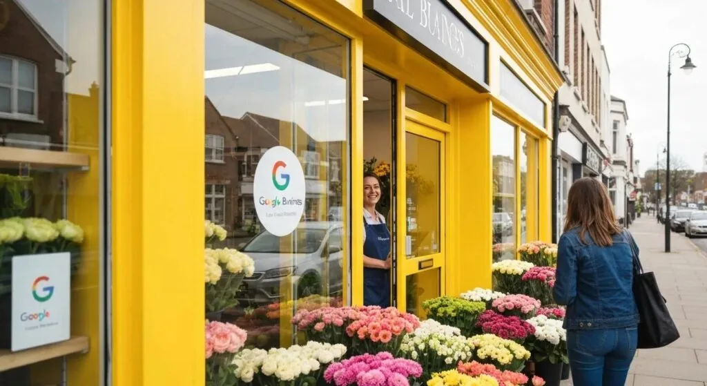Local business storefront highlighting the importance of Google Business Profile for local SEO