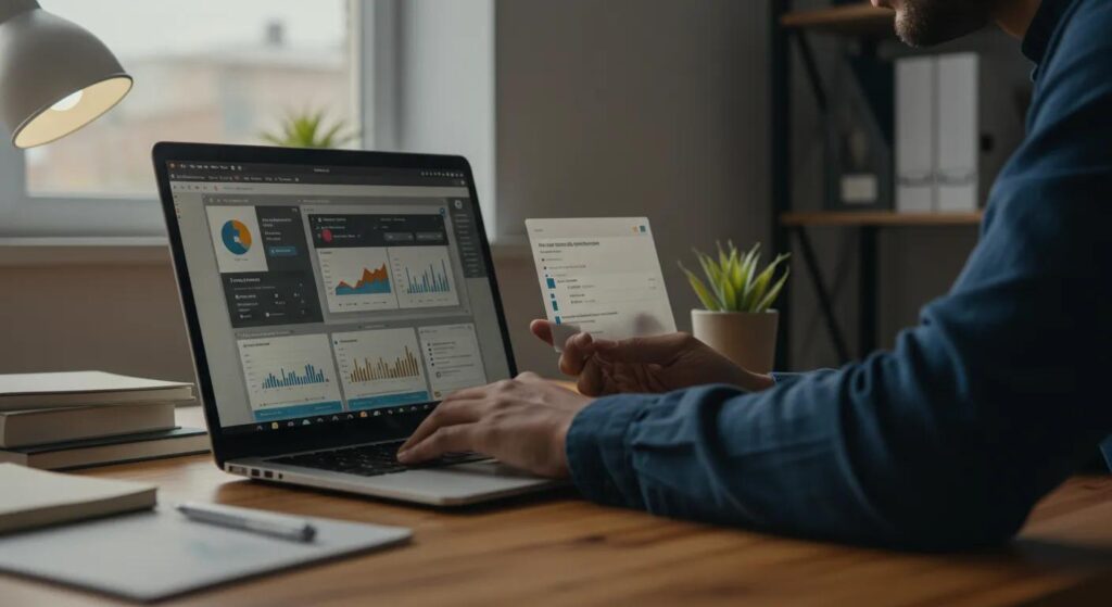 A small business owner reviewing the most impactful automated email workflows