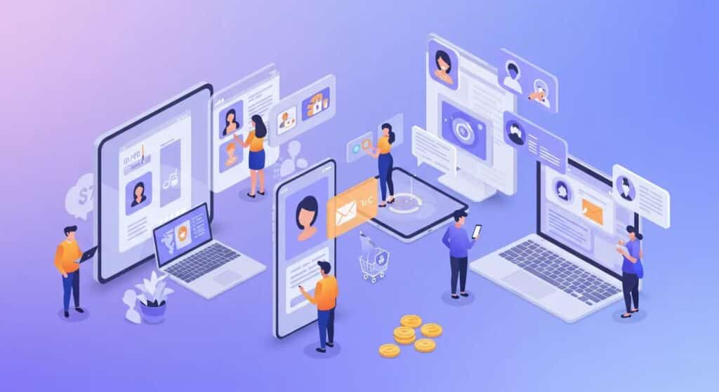 Visual representing personalization strategies enhancing the customer experience.